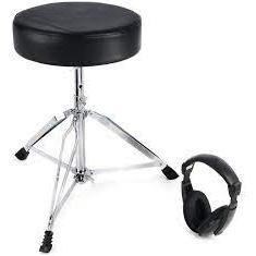 Alesis Drum Throne and Headphones Add-On Pack