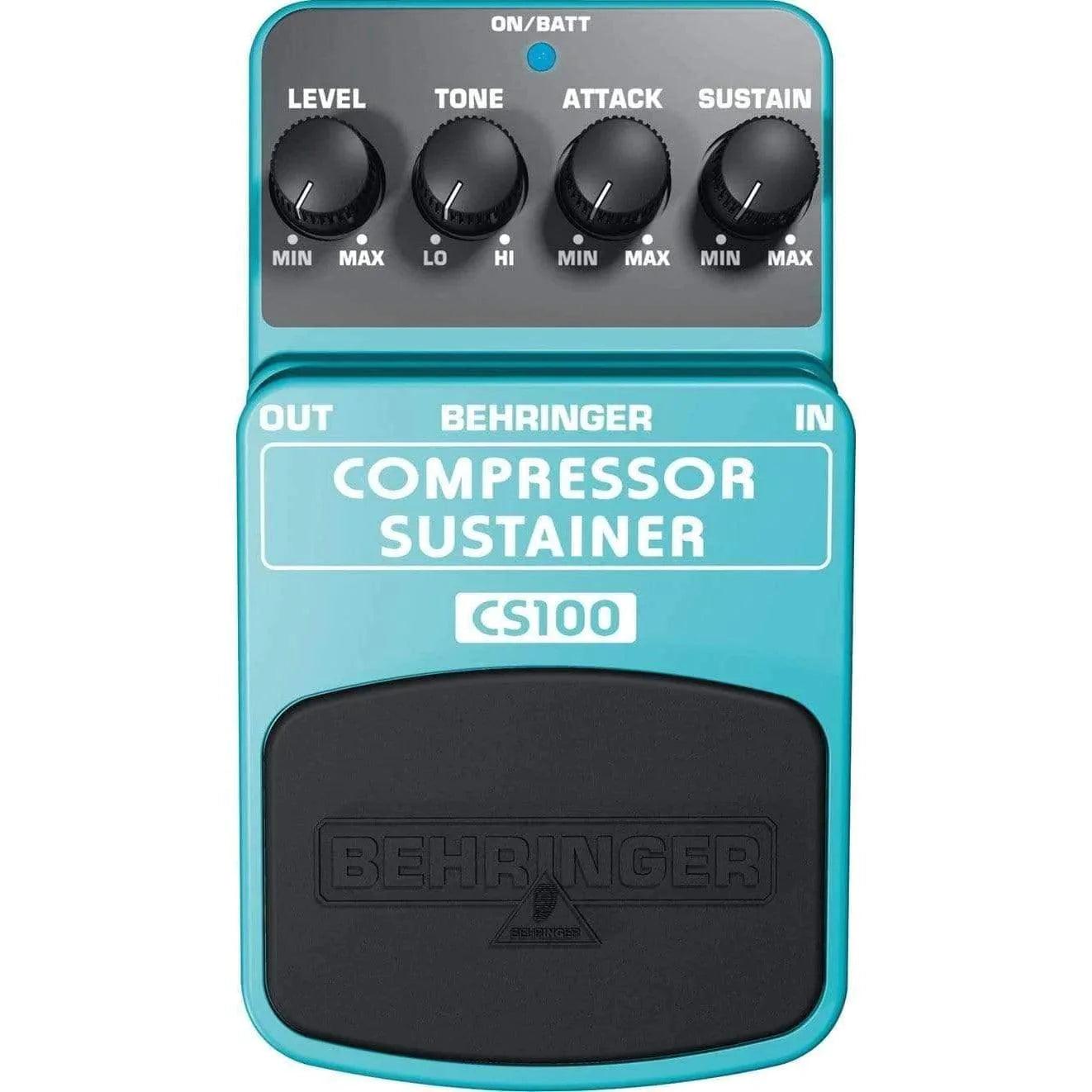 Behringer CS100 Guitar Effects Pedal Compresor/Sustaner