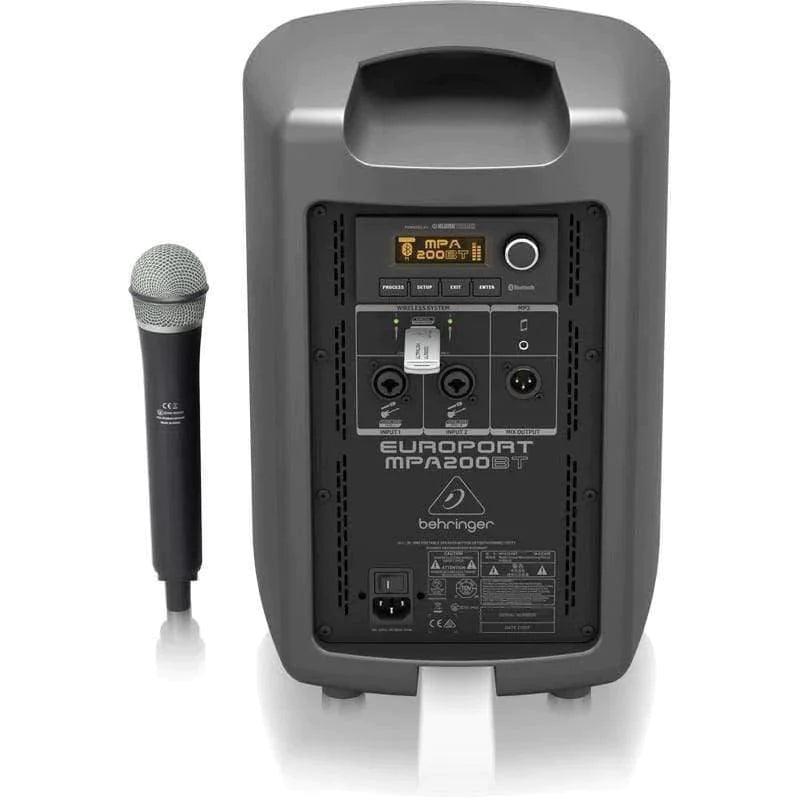 Behringer Europort MPA200BT 200 Watt Portable Bluetooth Speaker