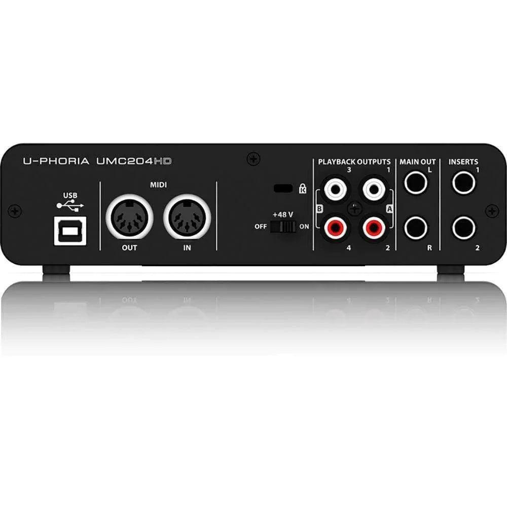 Behringer U-Phoria UMC204HD Audio Interface