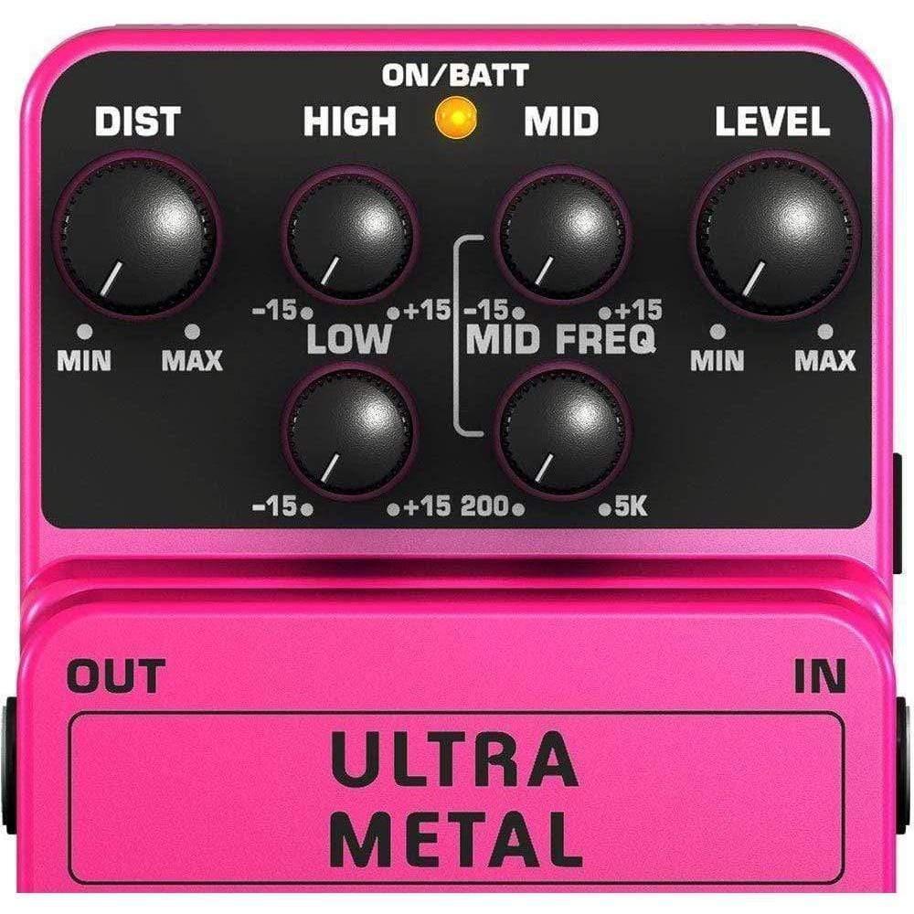 Behringer UM300 Ultra Metal Guitar Effects Pedal