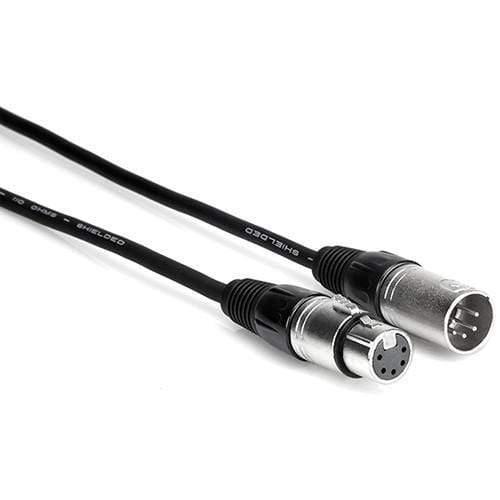 Tasker TK5MM Cable 1 XLR Male 5 Pin to 1 XLR Female 5 Pin 5Mtrs